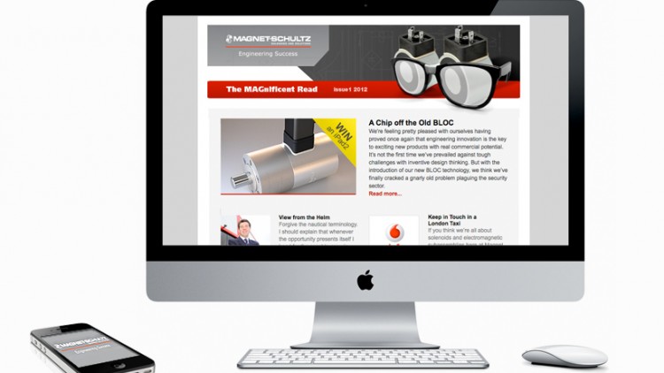 Magnet Schultz website design