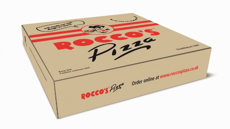 Roccos packaging design