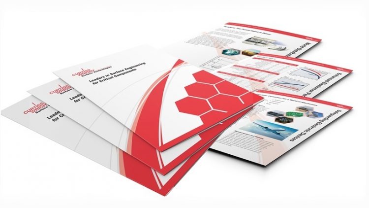 Brochure design - Curtis-Wright brochure & inserts
