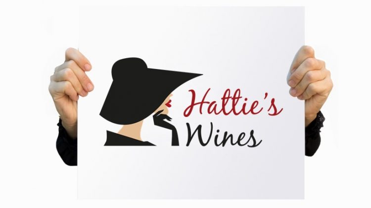 Logo design & branding - Hatties Wines