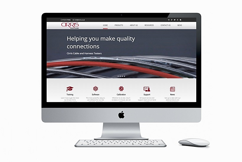 Website design & development - Cirris Solutions
