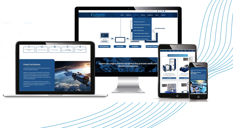 CentraTEQ website redesign
